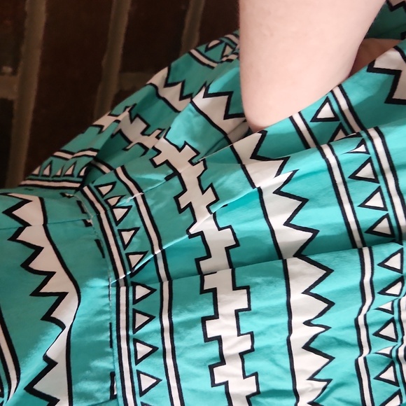 Cynthia Rowley blue fit and flare dress, size 8 - Picture 4 of 7